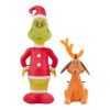 Grinch and Max Scene Christmas Inflatable